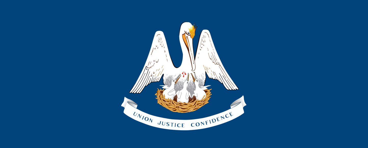 Louisiana State Flag SlapIt Wrap