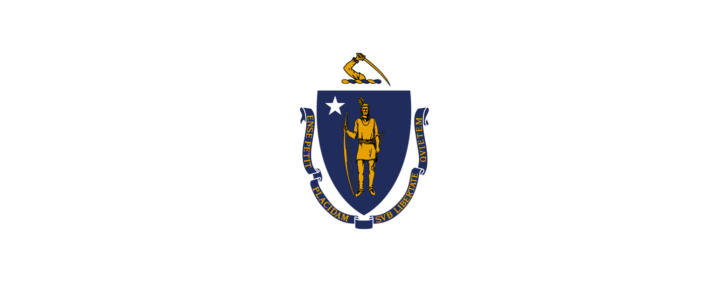 Massachusetts State Flag SlapIt Wrap