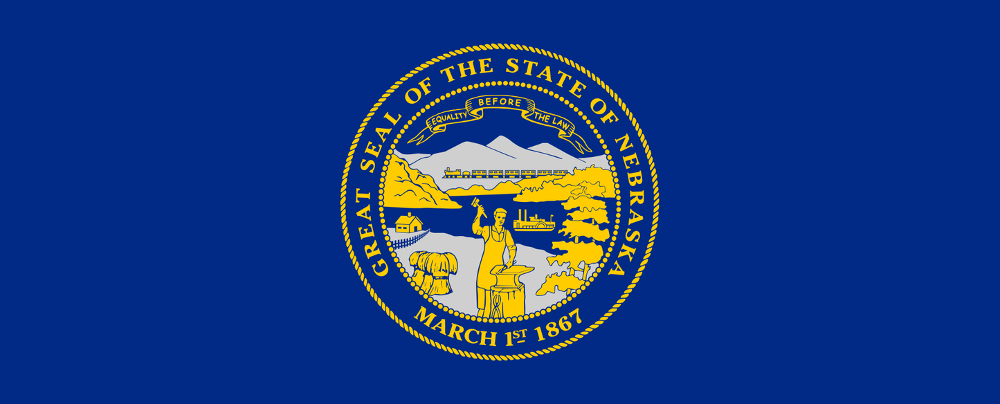 Nebraska State Flag SlapIt Wrap