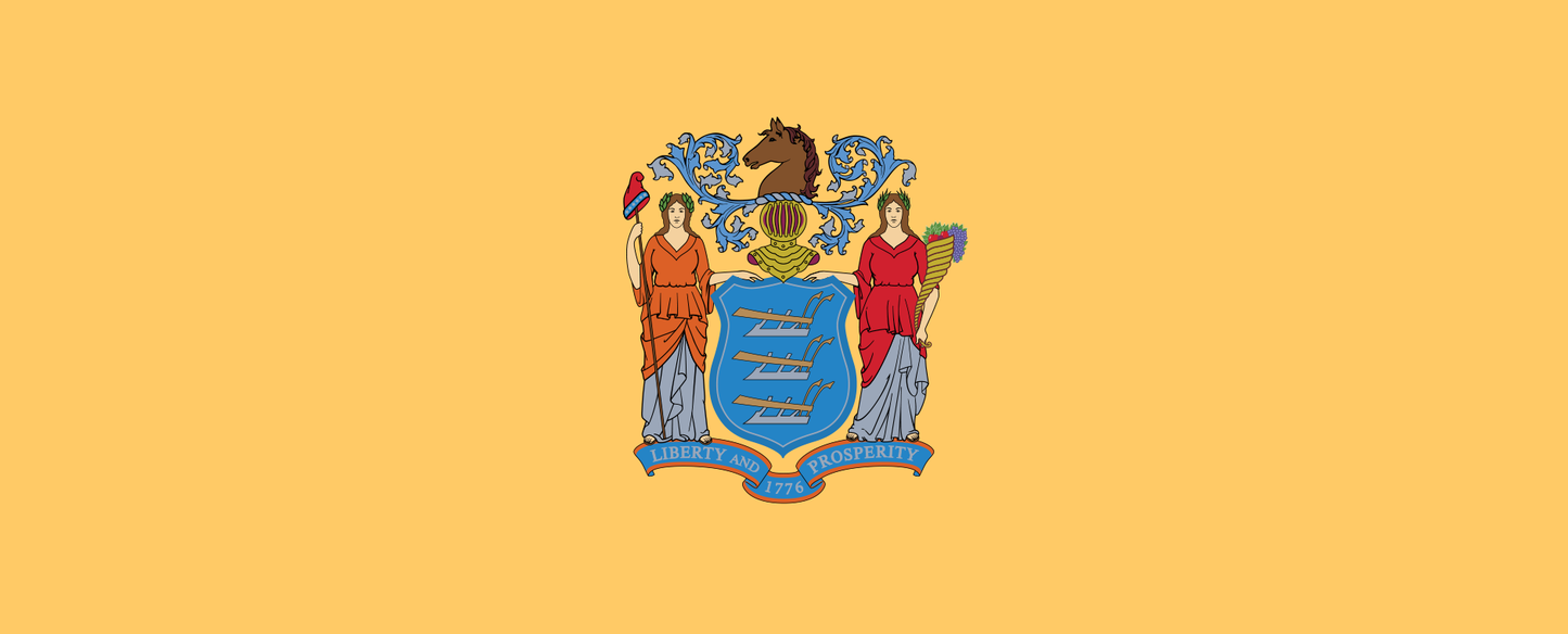 New Jersey State Flag SlapIt Wrap