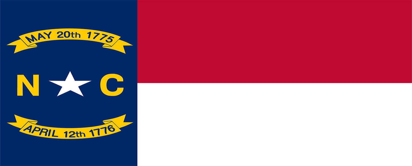 North Carolina State Flag SlapIt Wrap