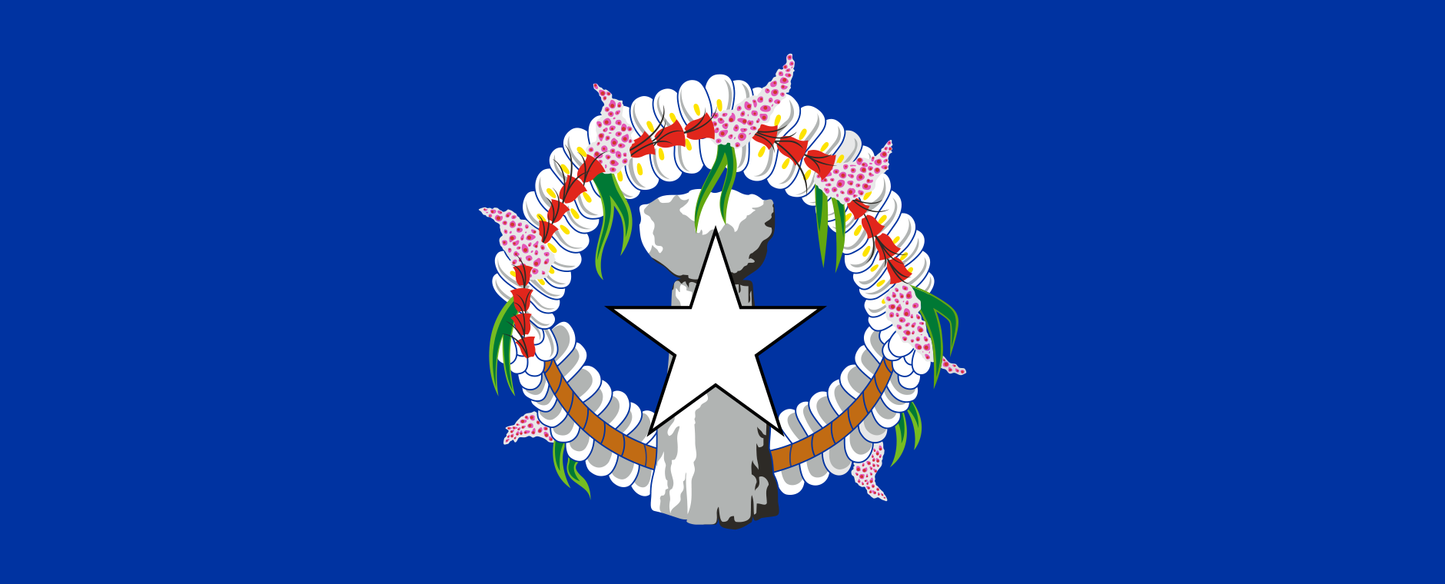 Northern Mariana Islands Flag SlapIt Wrap