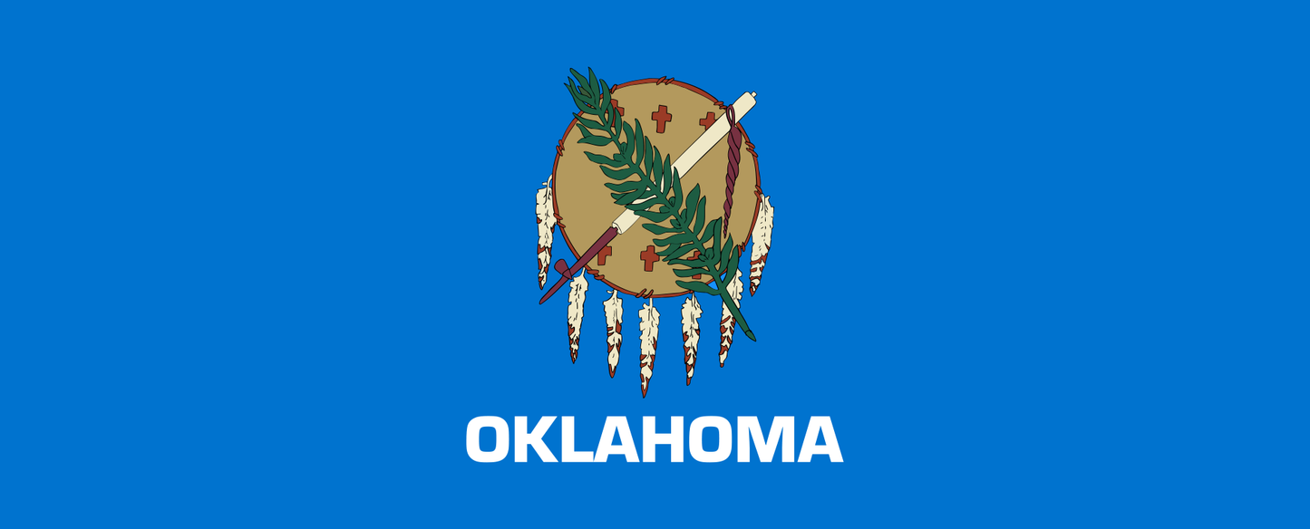 Oklahoma State Flag SlapIt Wrap