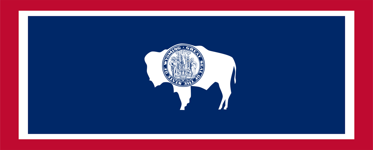 Wyoming State Flag SlapIt Wrap