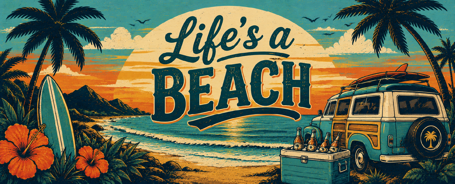 LIFE'S A BEACH