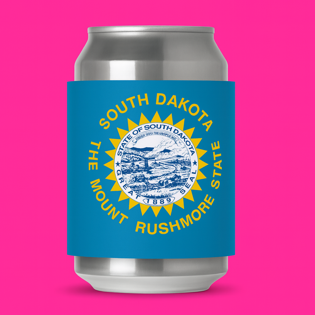 South Dakota State Flag SlapIt Wrap