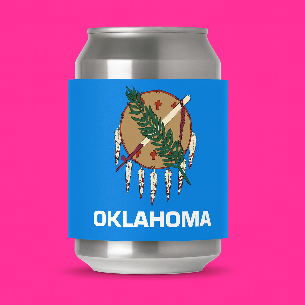 Oklahoma State Flag SlapIt Wrap