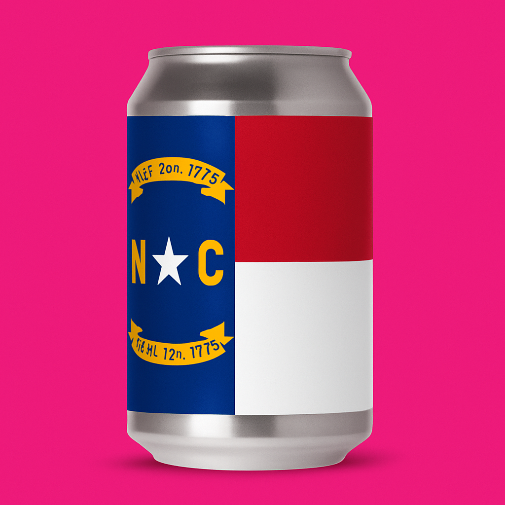 North Carolina State Flag SlapIt Wrap