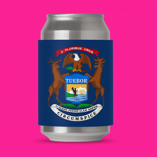 Michigan State Flag SlapIt Wrap