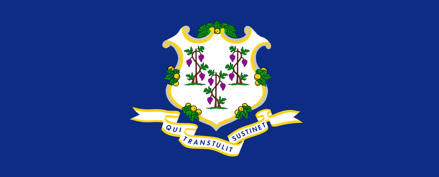 Connecticut State Flag SlapIt Wrap