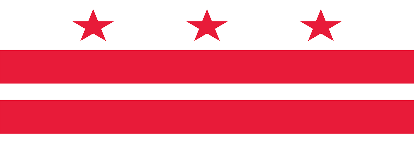 District of Columbia Flag SlapIt Wrap