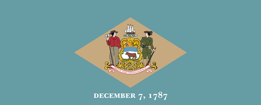 Delaware State Flag SlapIt Wrap
