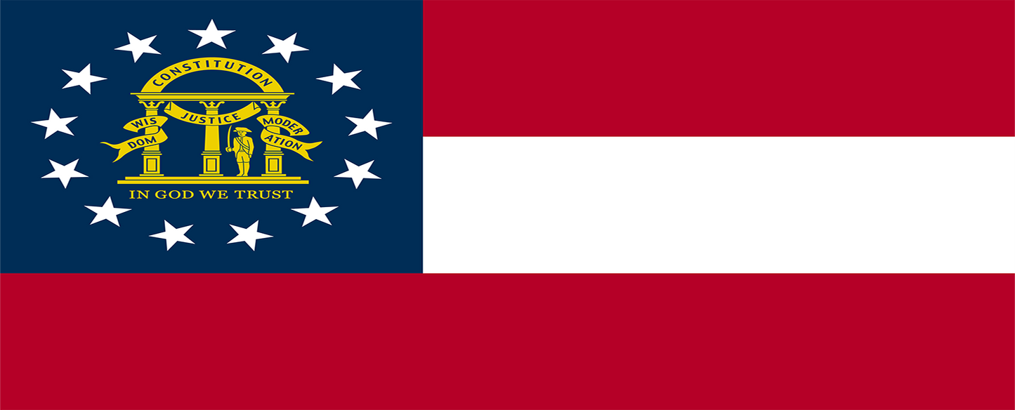 Georgia State Flag SlapIt Wrap