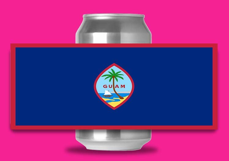 Guam Flag SlapIt Wrap
