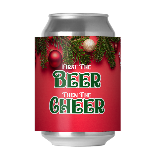 First the BEER (red)