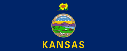 Kansas State Flag SlapIt Wrap