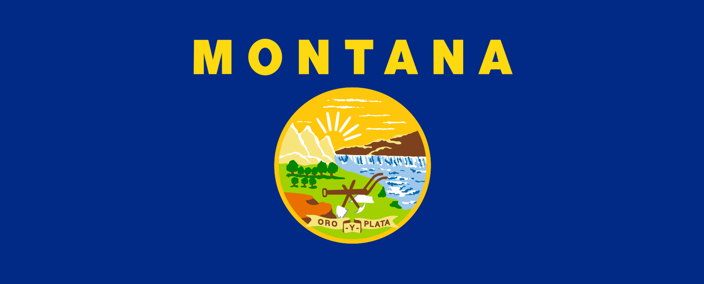 Montana State Flag SlapIt Wrap