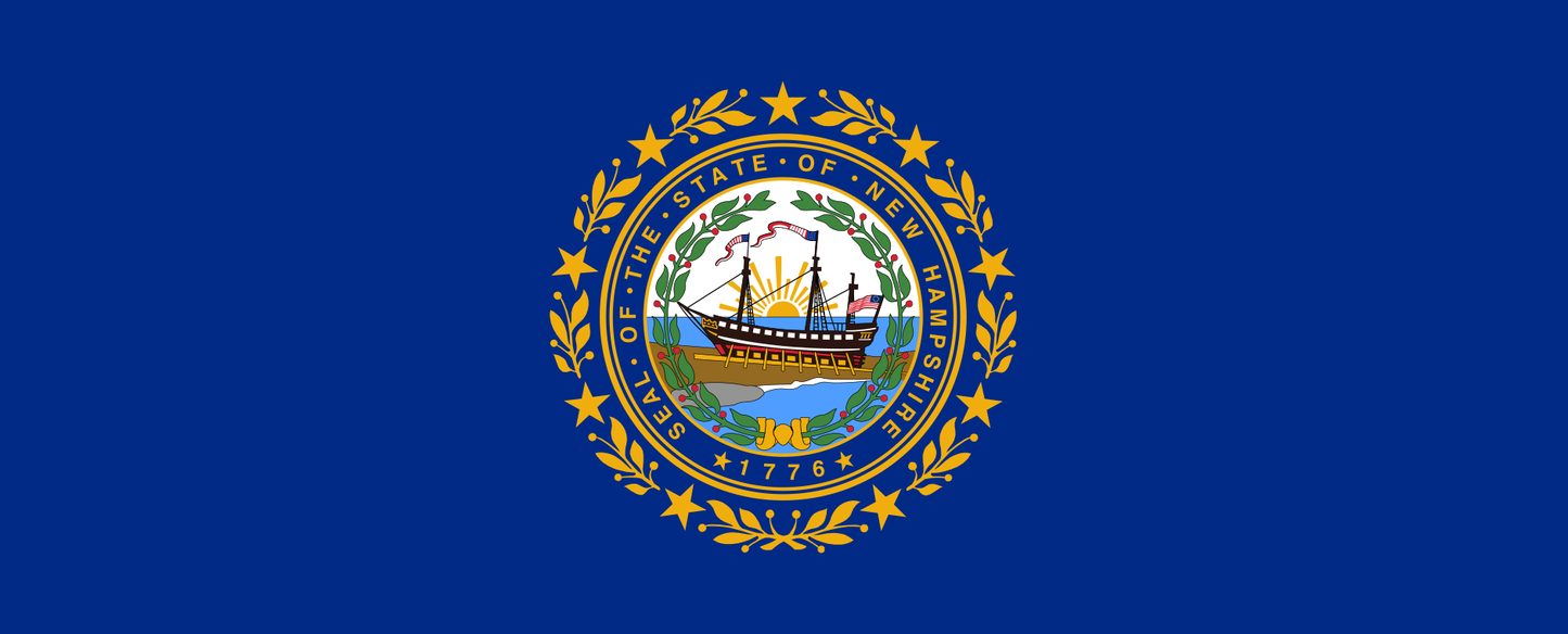 New Hampshire State Flag SlapIt Wrap