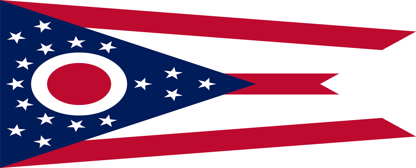 Ohio State Flag SlapIt Wrap