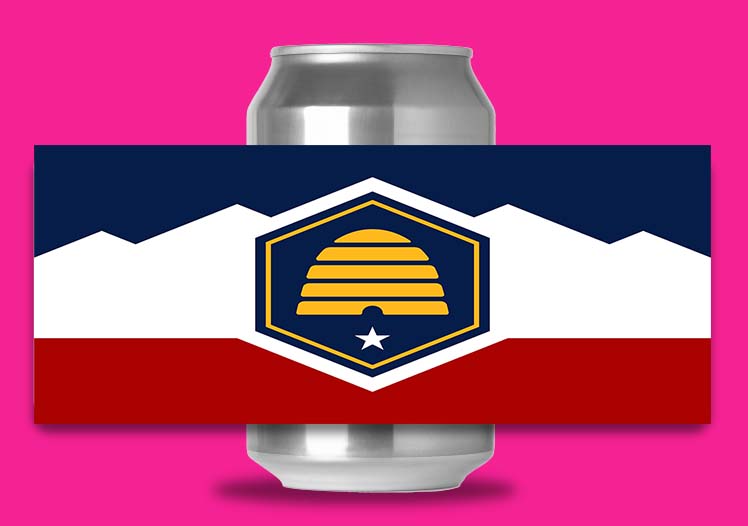 Utah State Flag SlapIt Wrap